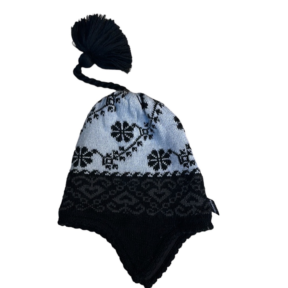 Obermeyer Wool Blend Juniors Over the Ear Snow Hat - One Size